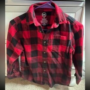 Boys Size 8 Ombré Flannel